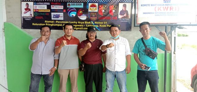 
					Pererat Sinergitas, Kodim O424/Tanggamus Berkunjung ke Sekretariat DPC KWRI Kabupaten Pringsewu