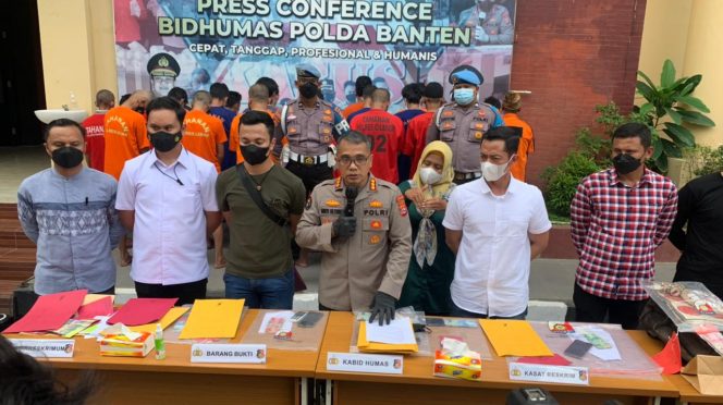 
					Tindak Lanjuti Perintah Kapolda Banten, 24 Pelaku Perjudian Diamankan Polda Banten dan Polres Jajaran
